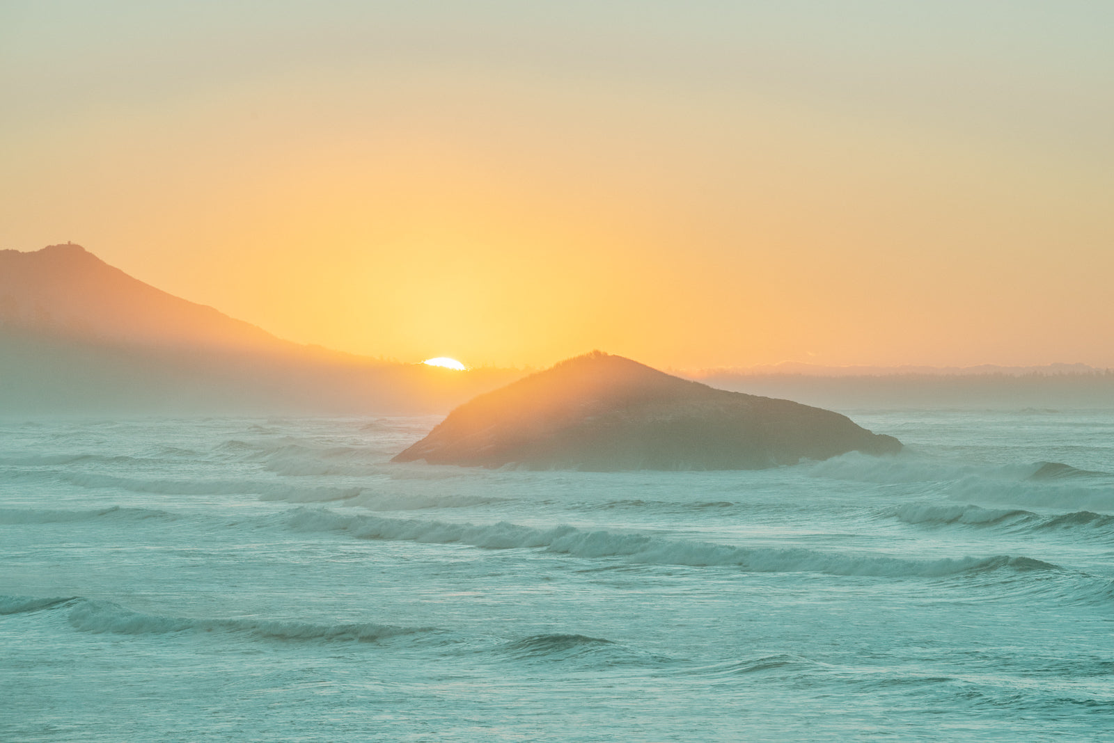 First Light, Lovekin Rock, Pacific Rim National Park