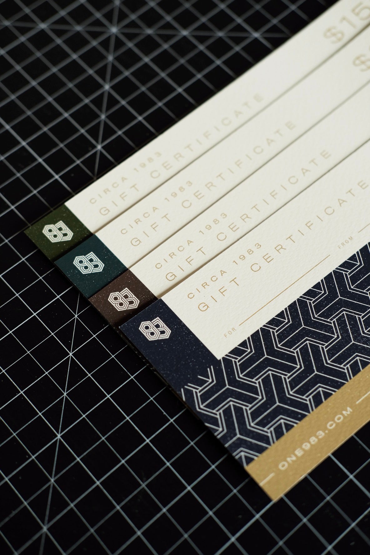 CIRCA 1983 Gift Certificate