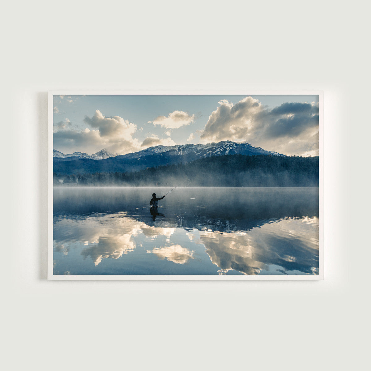 Alta Lake Flyfisherman