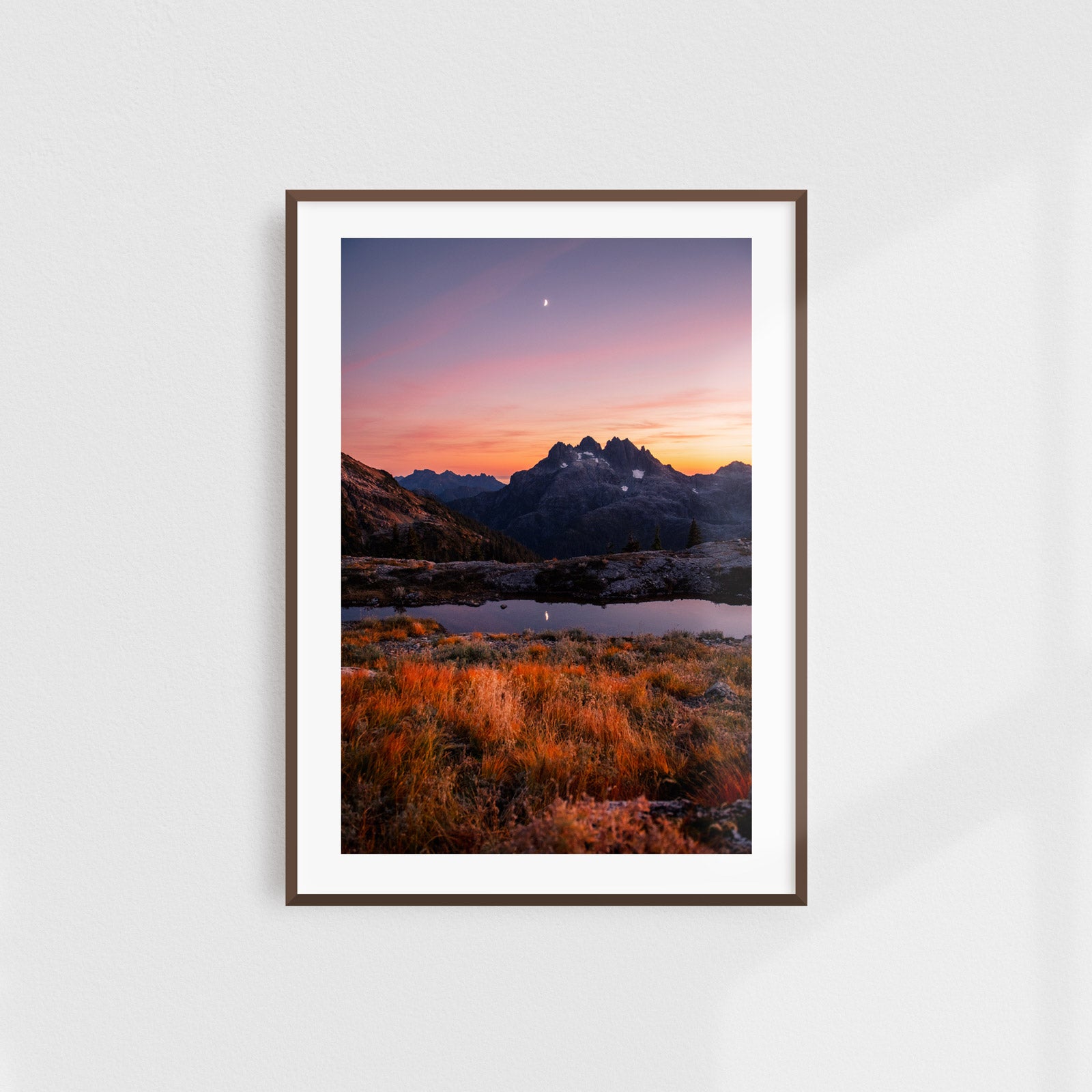 Autumn Moon Reflection