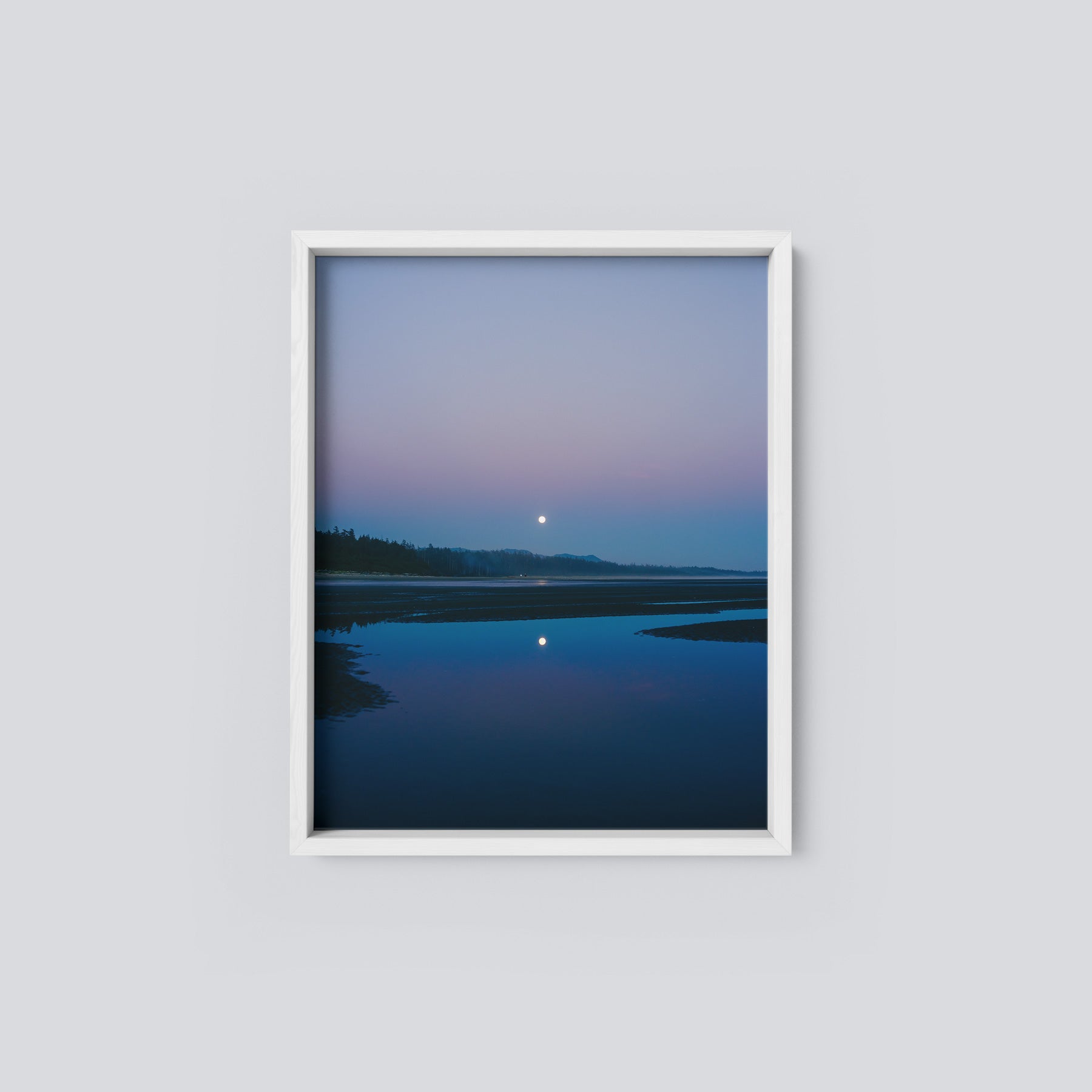 Combers Beach, Moon Reflection