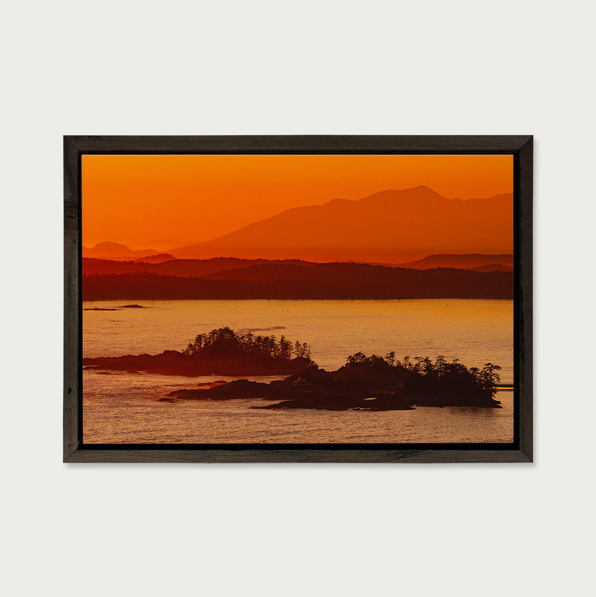 Frank Island, Fiery Sunset