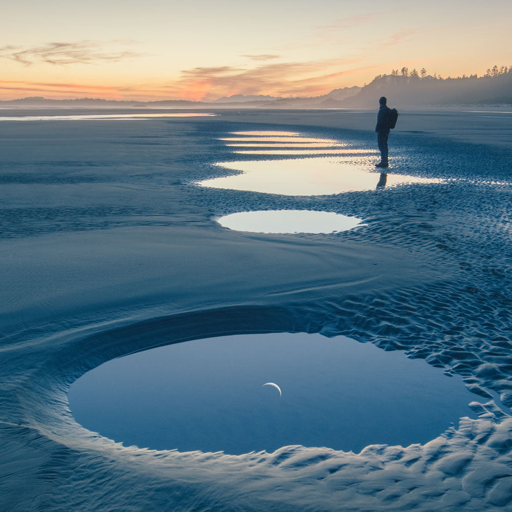 Moon In The Tide Pools