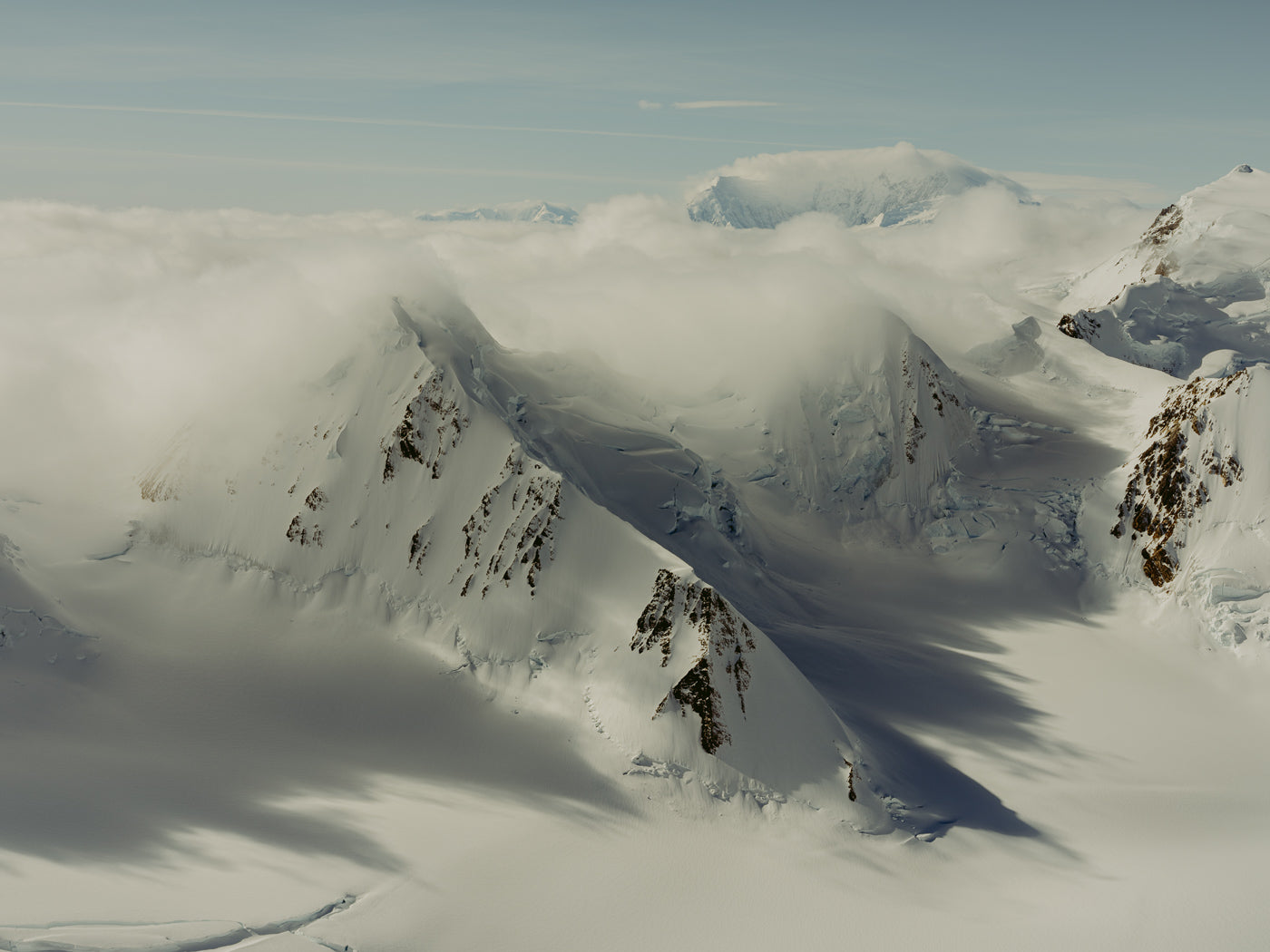 Mountain Light, Kluane Icefields