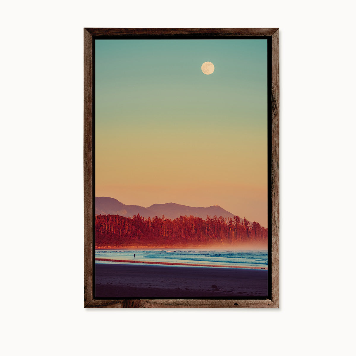 Red, Blue & Sunset Hue, Pacific Rim National Park